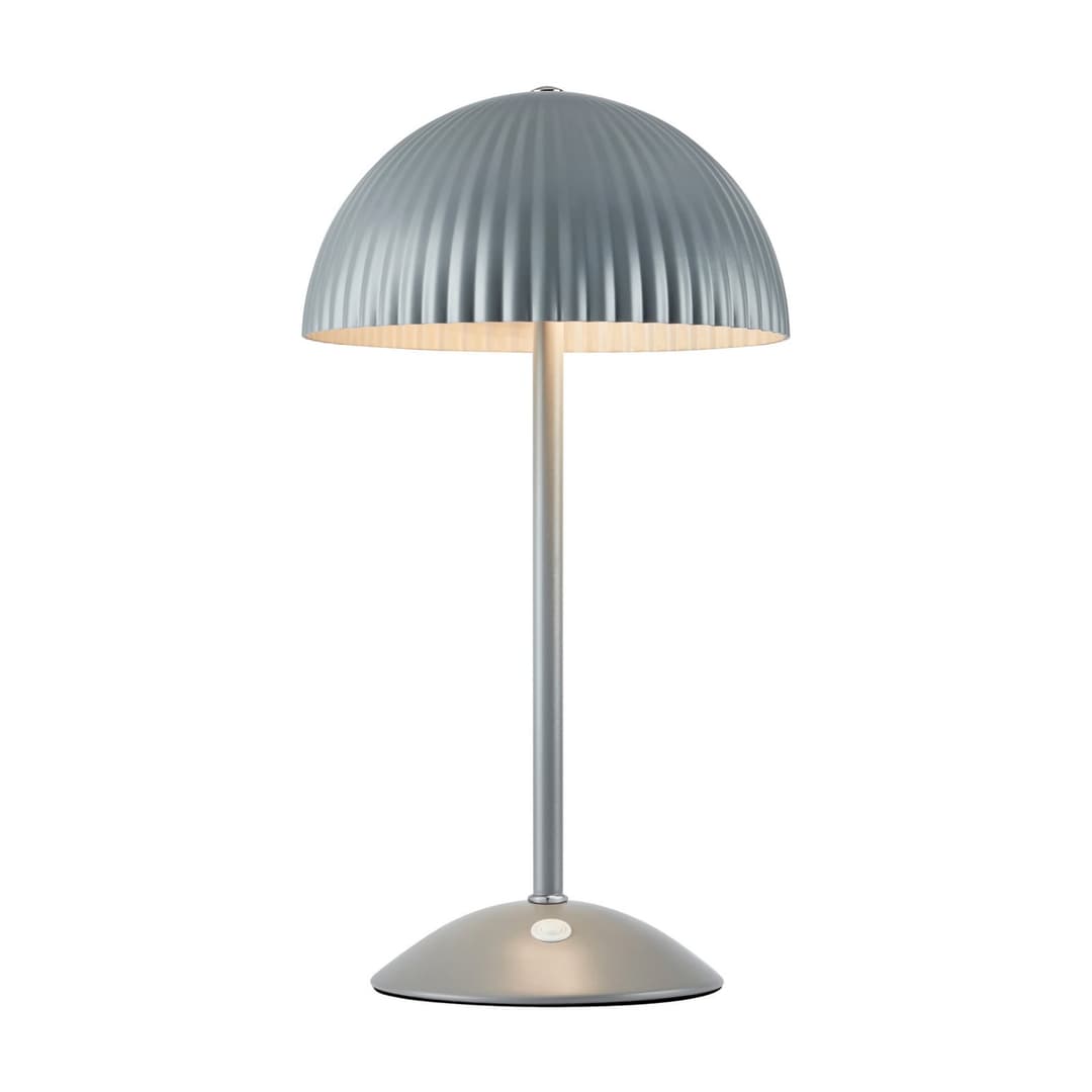 Zin Tischleuchte, grau, Eisen, Höhe 35,5 cm, G9 - Markslöjd - Wohnzimmer - Metall - Mehrflammig