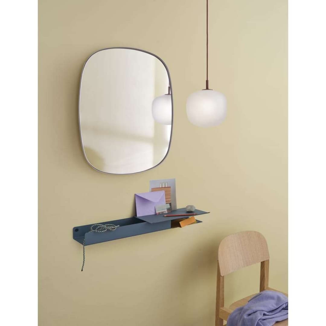 Rime Pendelleuchte Ø12 White/White - Muuto - Wohnzimmer - Glas