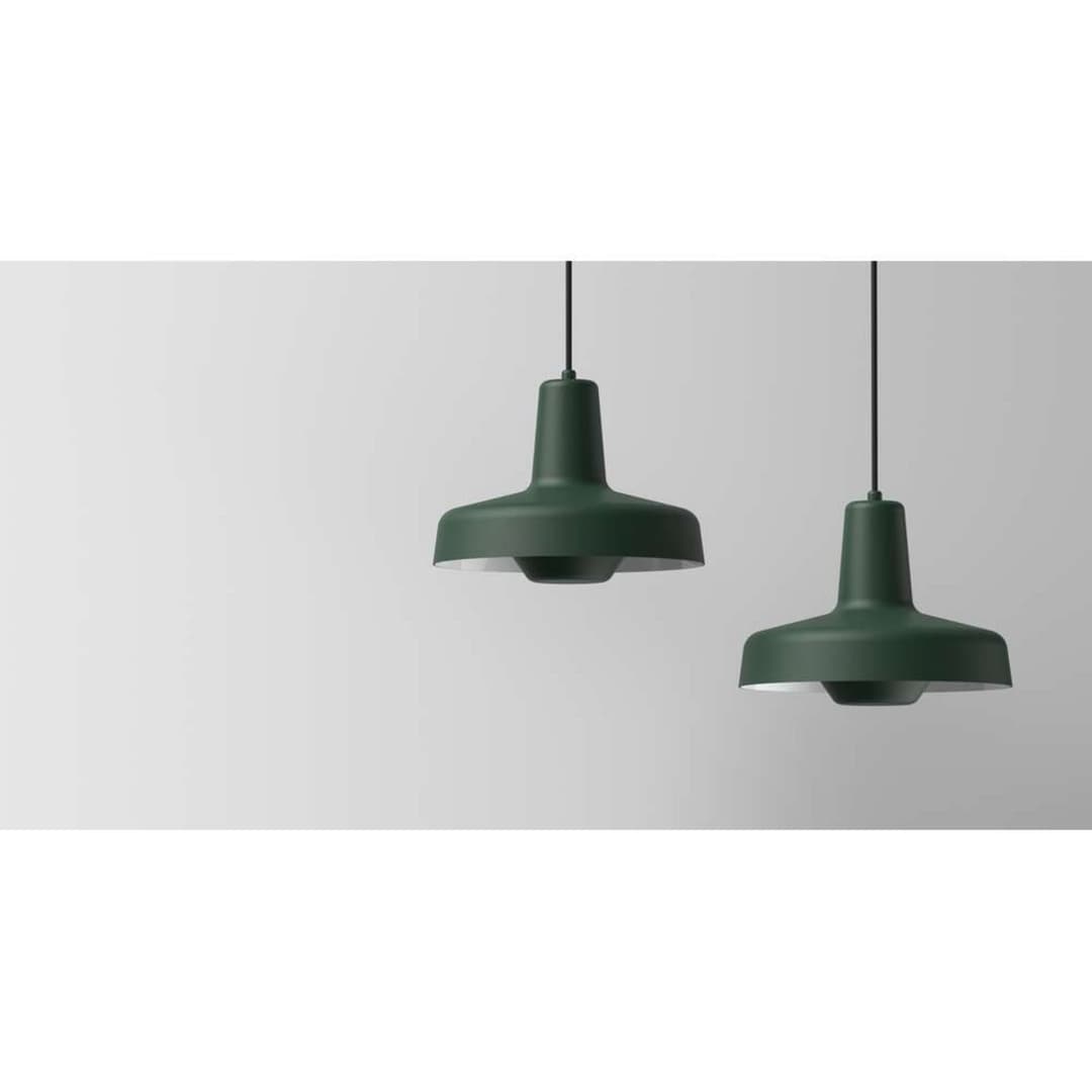 Arigato Pendelleuchte Green - Grupa - Esszimmer - Design - Aluminium