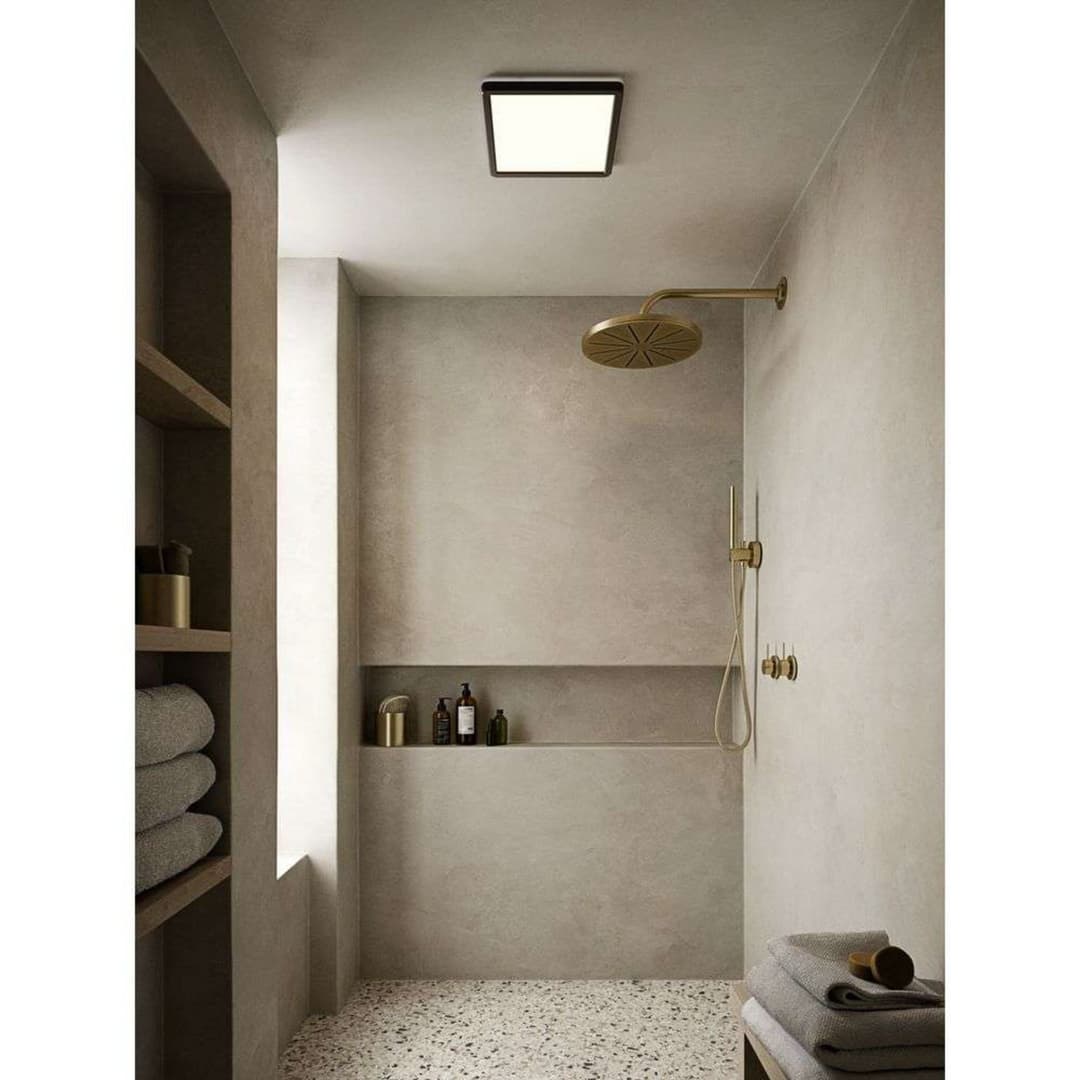 Oja Square 29 Deckenleuchte IP54 Black - Nordlux - Wohnzimmer - Kunststoff