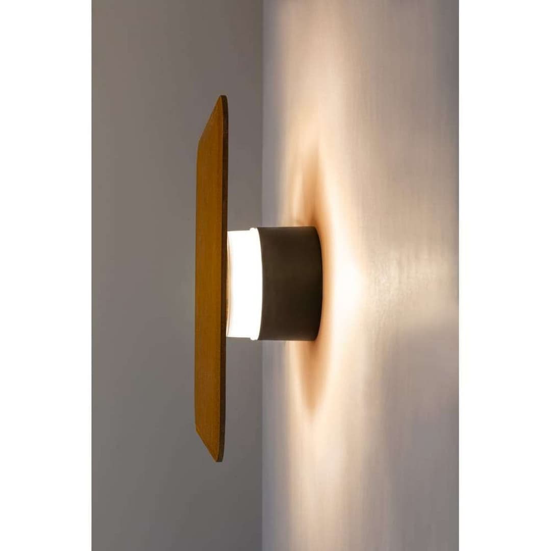Mana Square Außenwandleuchte Rust - SLV - Terrasse - Aluminium