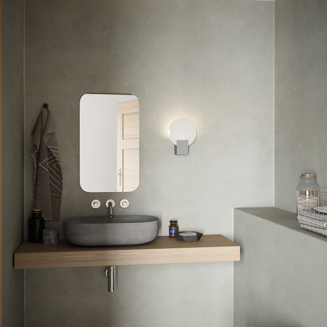 Hester Wandleuchte Dim. White - Nordlux - Badezimmer - Modern - Kunststoff