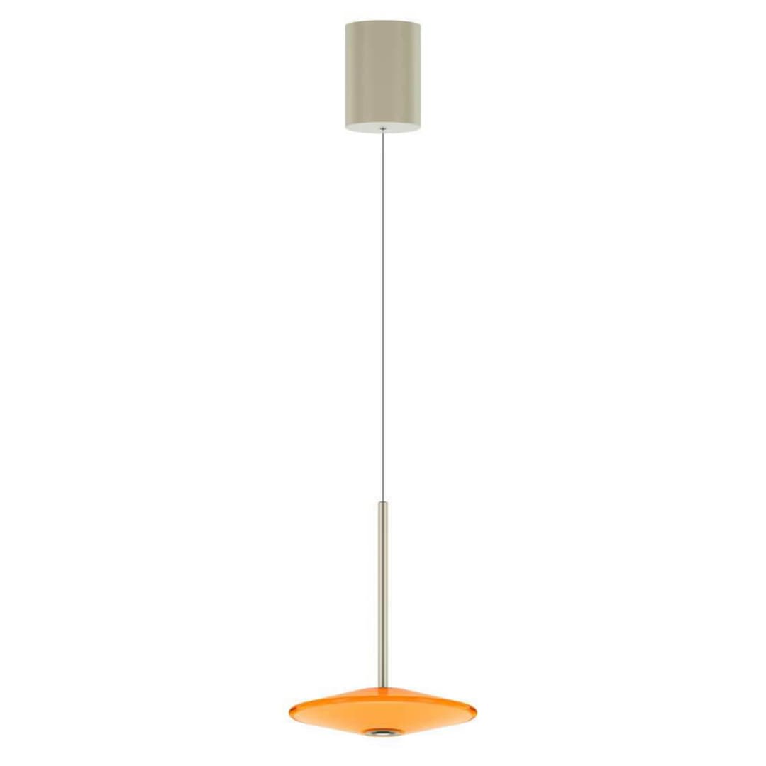 Solene Pendelleuchte Orange - Loom Design - Wohnzimmer - Modern - Glas - Einflammig