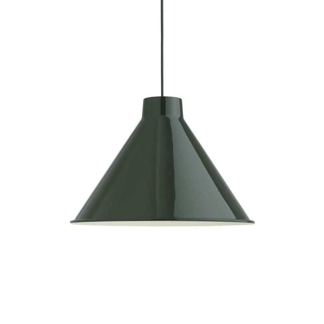 Top Pendelleuchte Ø38 Dark Green - Muuto - Esszimmer - Design - Metall