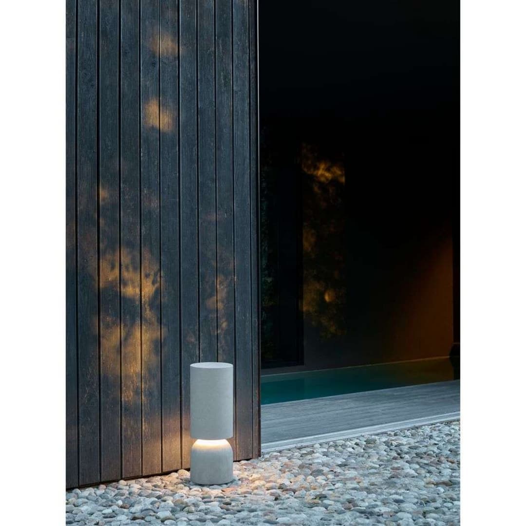 Nui B Gartenleuchte Concrete - Luceplan - Terrasse - Beton