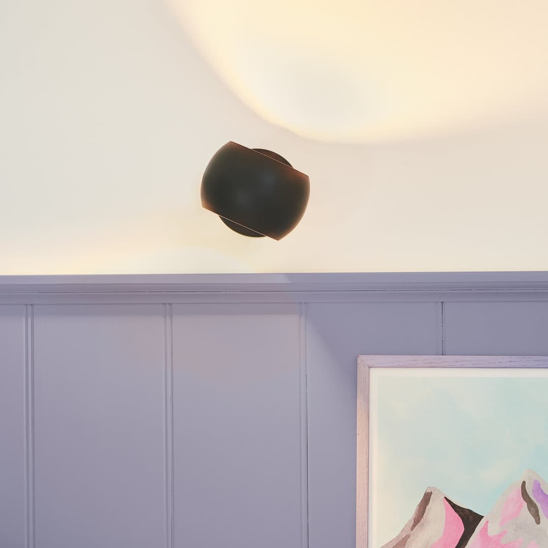 Belir Wandleuchte Black - Nordlux - Wohnzimmer - Metall - Mehrflammig