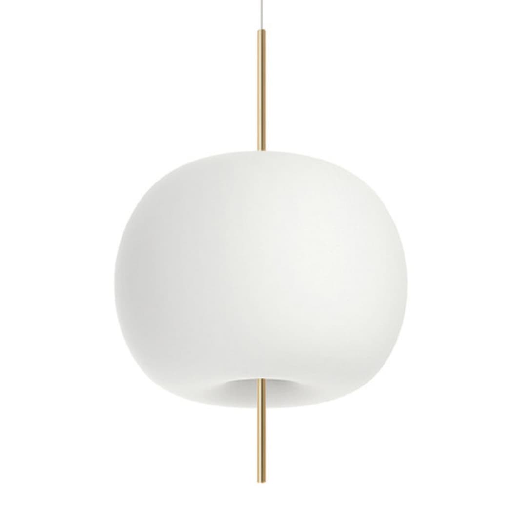 Kushi Pendelleuchte XL Brass - KDLN - Wohnzimmer - Design - Glas - Kugel