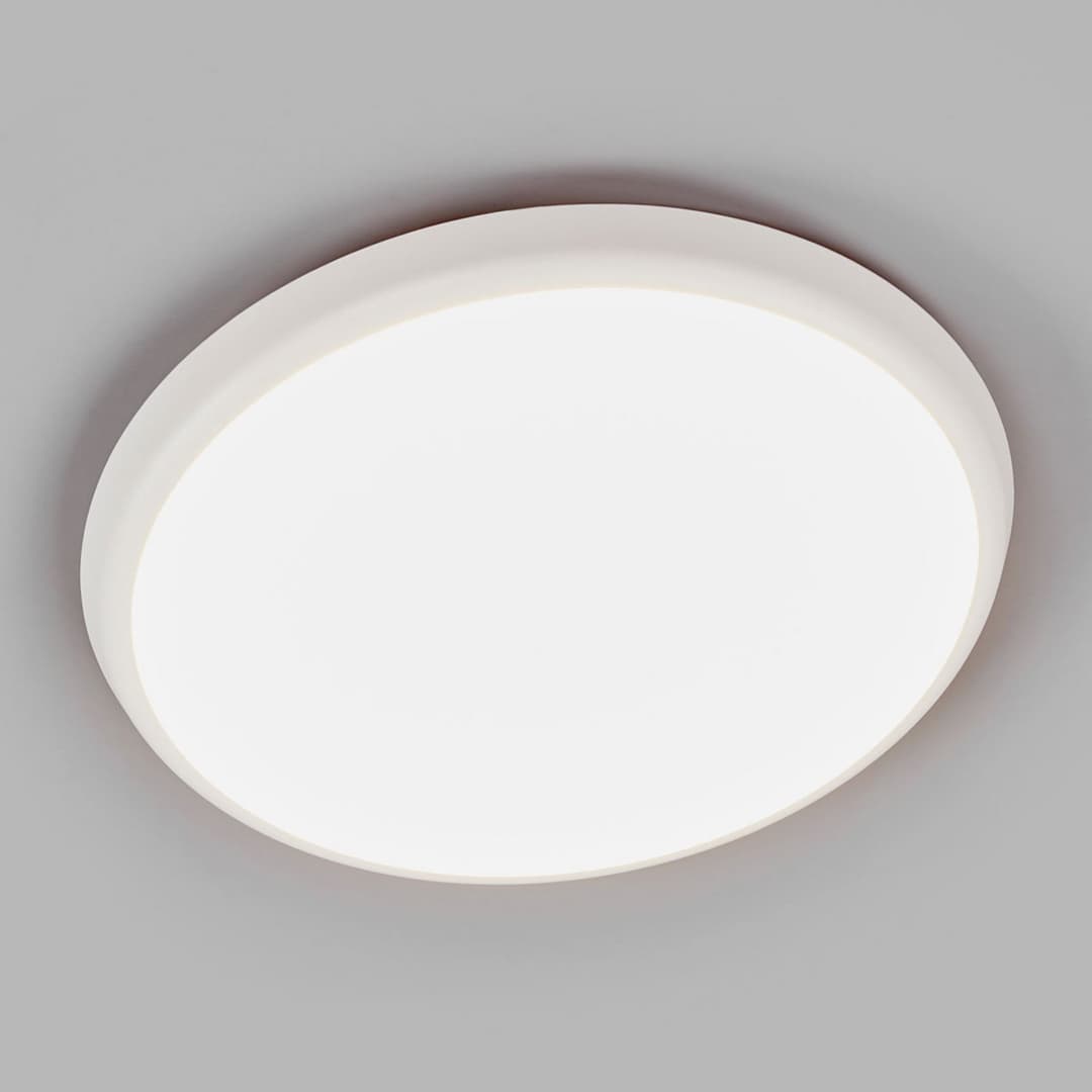 Augustin Round Deckenleuchte Ø30 White - Arcchio - Badezimmer - Modern - Kunststoff - Rund