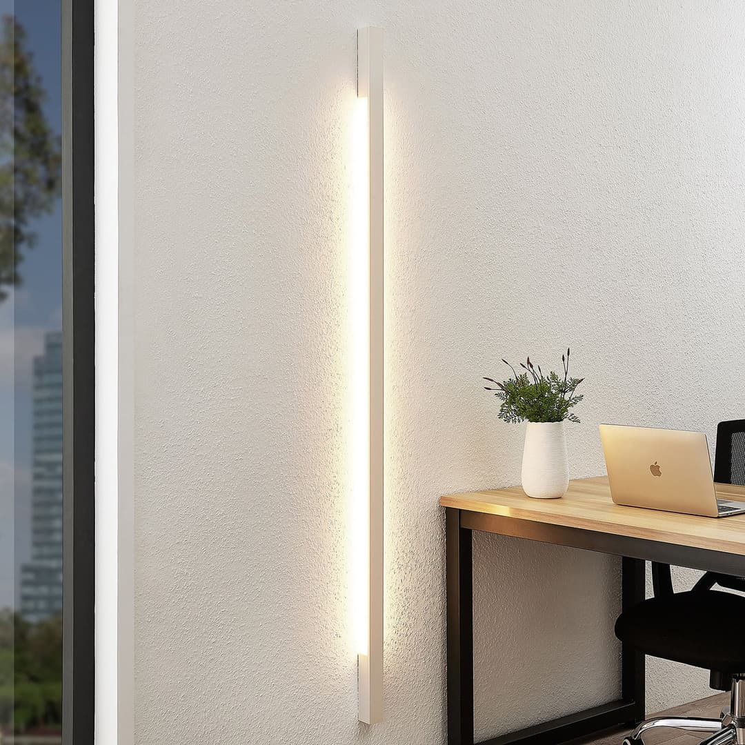 Ivano Wandleuchte H170 White - Arcchio - Flurbereich - Modern - Aluminium - Eckig