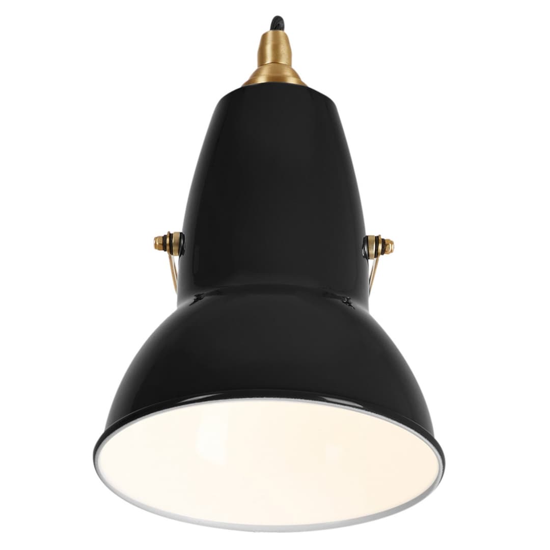 Original 1227 Brass Wandleuchte Jet Black - Anglepoise - Wohnzimmer - Industrielles Design - Metall - Einflammig