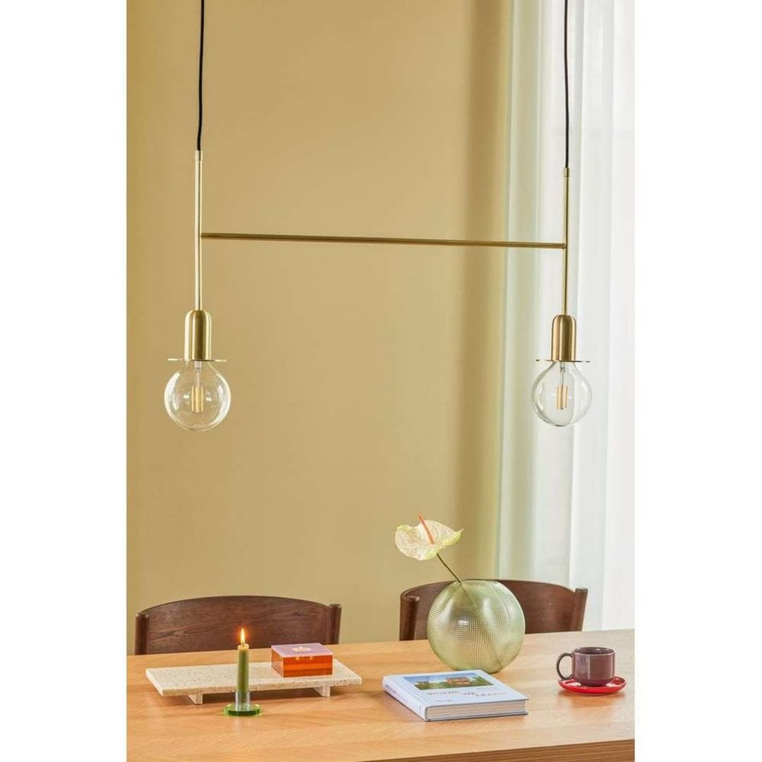 Twice Pendelleuchte Brass - Hübsch - Esszimmer - Metall