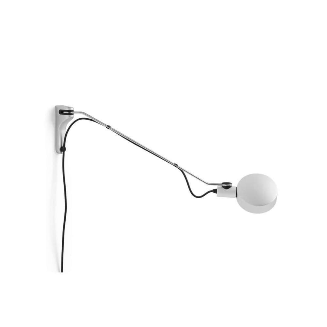 Cupola Wandleuchte Lamp Klar Anodised/Alu - Hay - Wohnzimmer - Aluminium