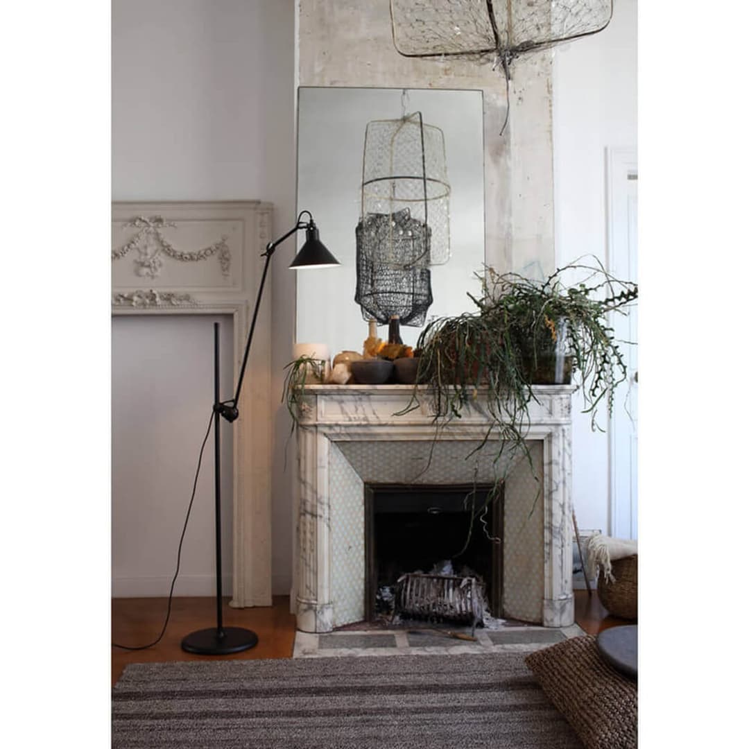 Lampe Gras 215 Stehleuchte, schwarz - DCW - Wohnzimmer - Metall