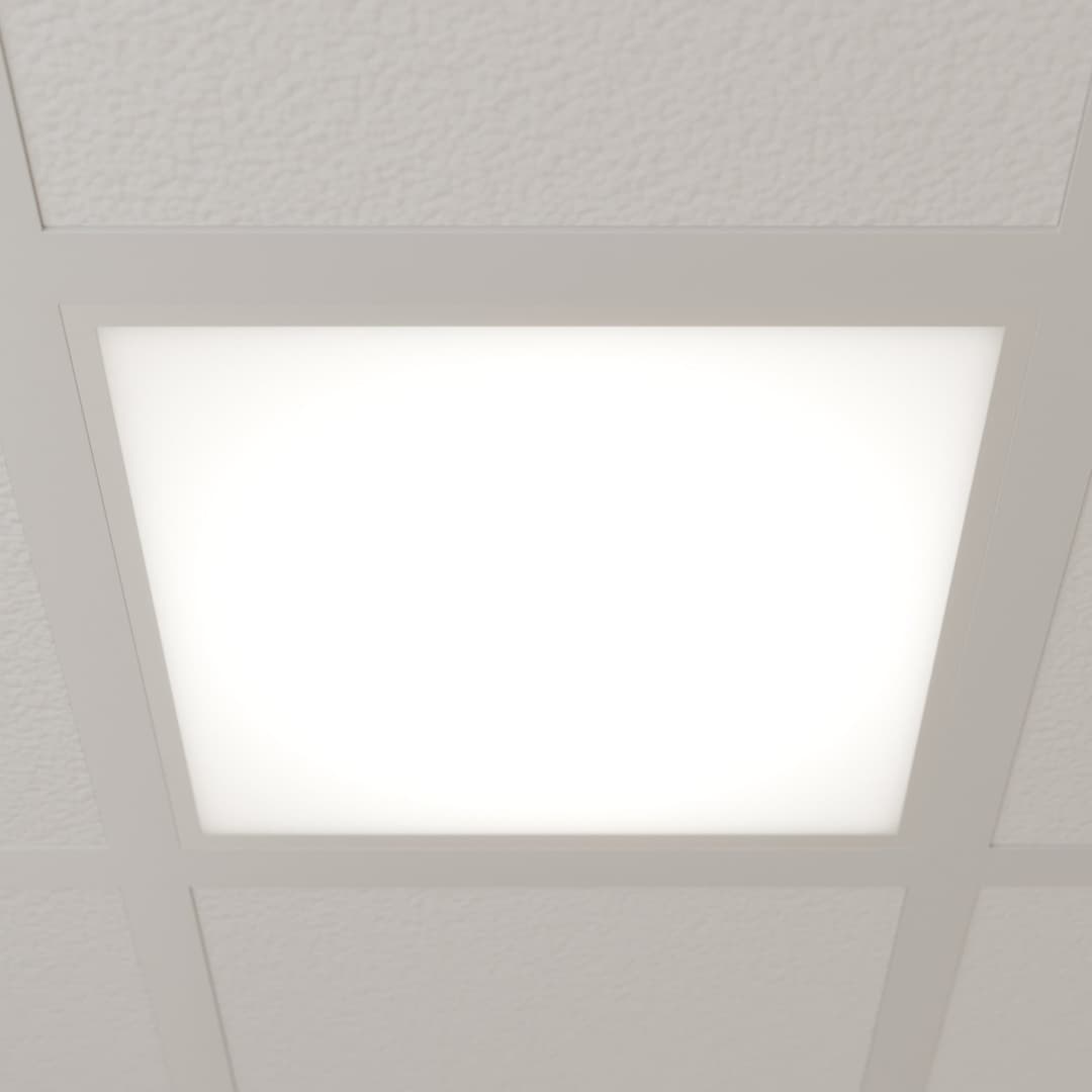 Vinas Deckenleuchte White - Arcchio - Arbeitszimmer / Büro - Modern - Kunststoff - Eckig
