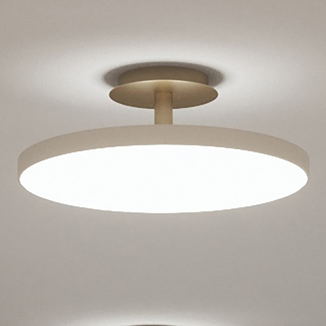 Asteria UP PLUS LED-Deckenlampe, perlweiß, 40 cm CCT - UMAGE - Wohnzimmer - Design - Metall - Mit Abstand