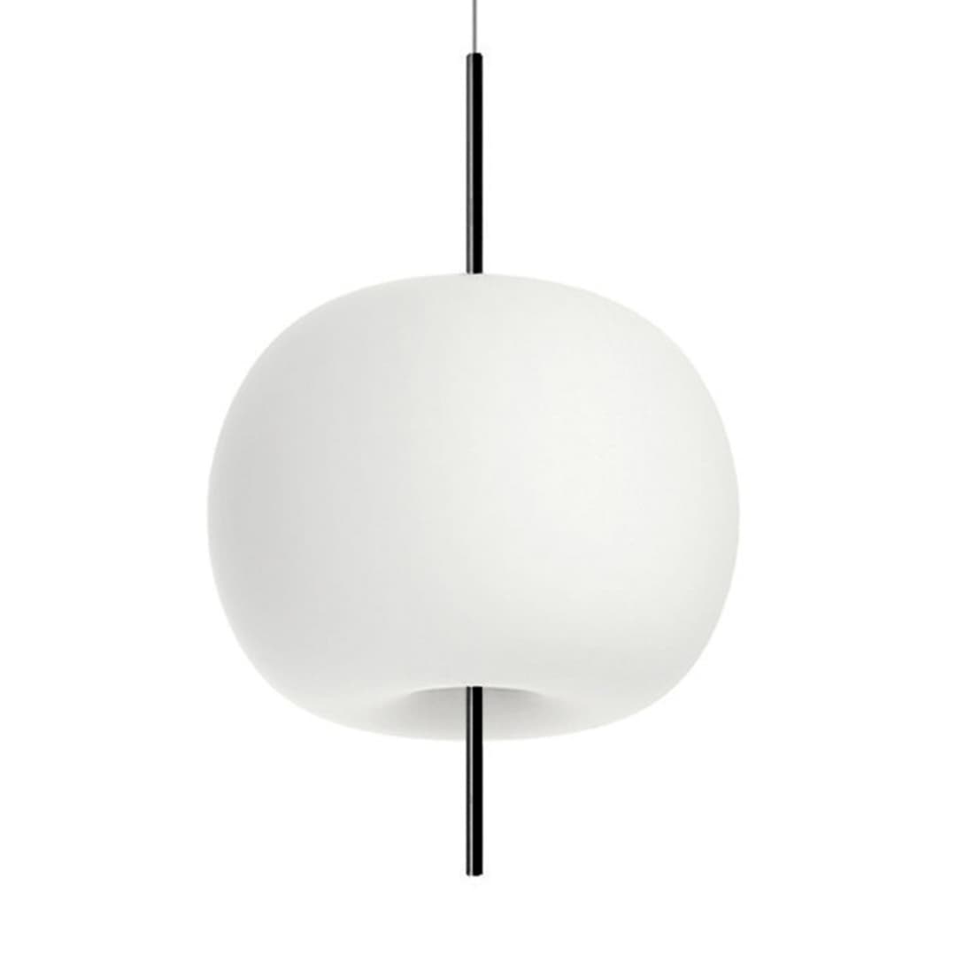 Kushi Pendelleuchte XL Black - KDLN - Wohnzimmer - Design - Glas - Kugel