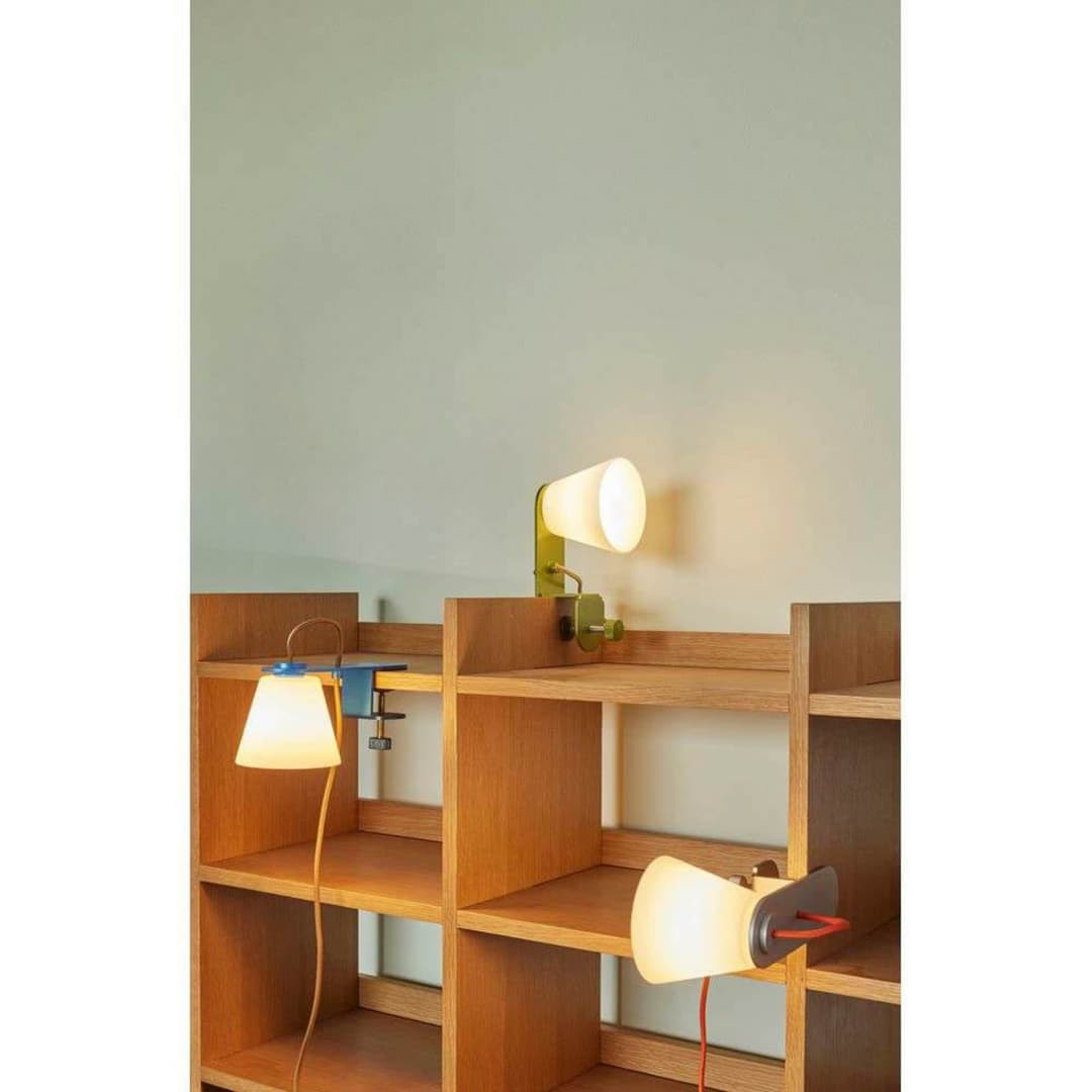 Lure Wandleuchte Metalllic Silber - Hübsch - Wohnzimmer - Glas