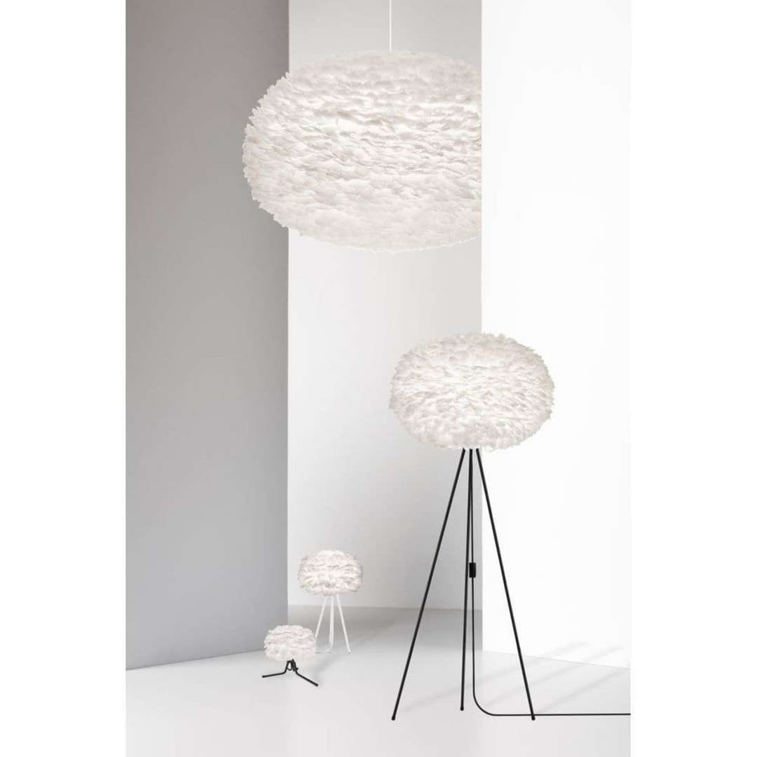 Eos Tischleuchte Large Weiß/Schwarz - UMAGE - Wohnzimmer - Sonstige
