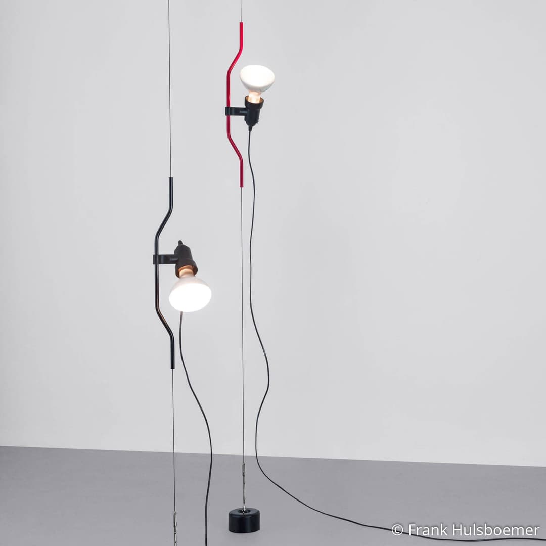 Parentesi Pendelleuchte, schwarz, ohne Dimmer - Flos - Wohnzimmer - Design - Metall - Einflammig