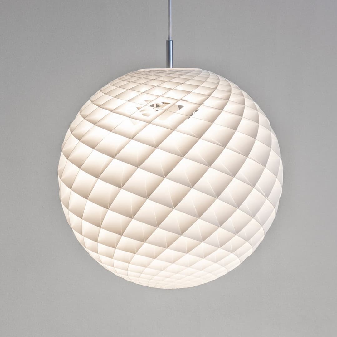 Patera 450 Pendelleuchte, weiß, Ø45 cm - Louis Poulsen - Wohnzimmer - Design - Kunststoff - Einflammig