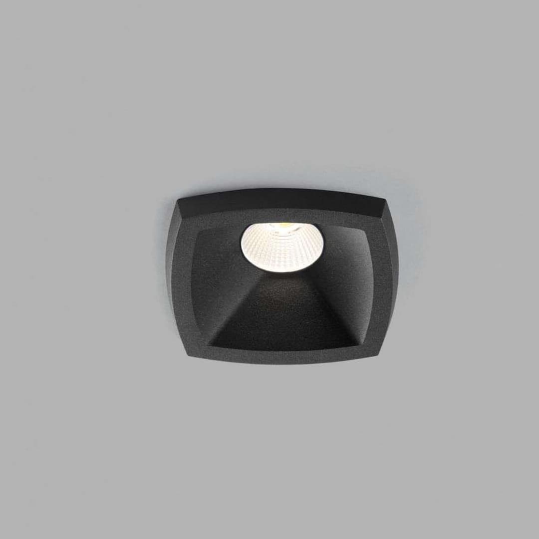 Mirage 1+ Einbauspots 2700/3000K Black - LIGHT-POINT - Wohnzimmer - Aluminium