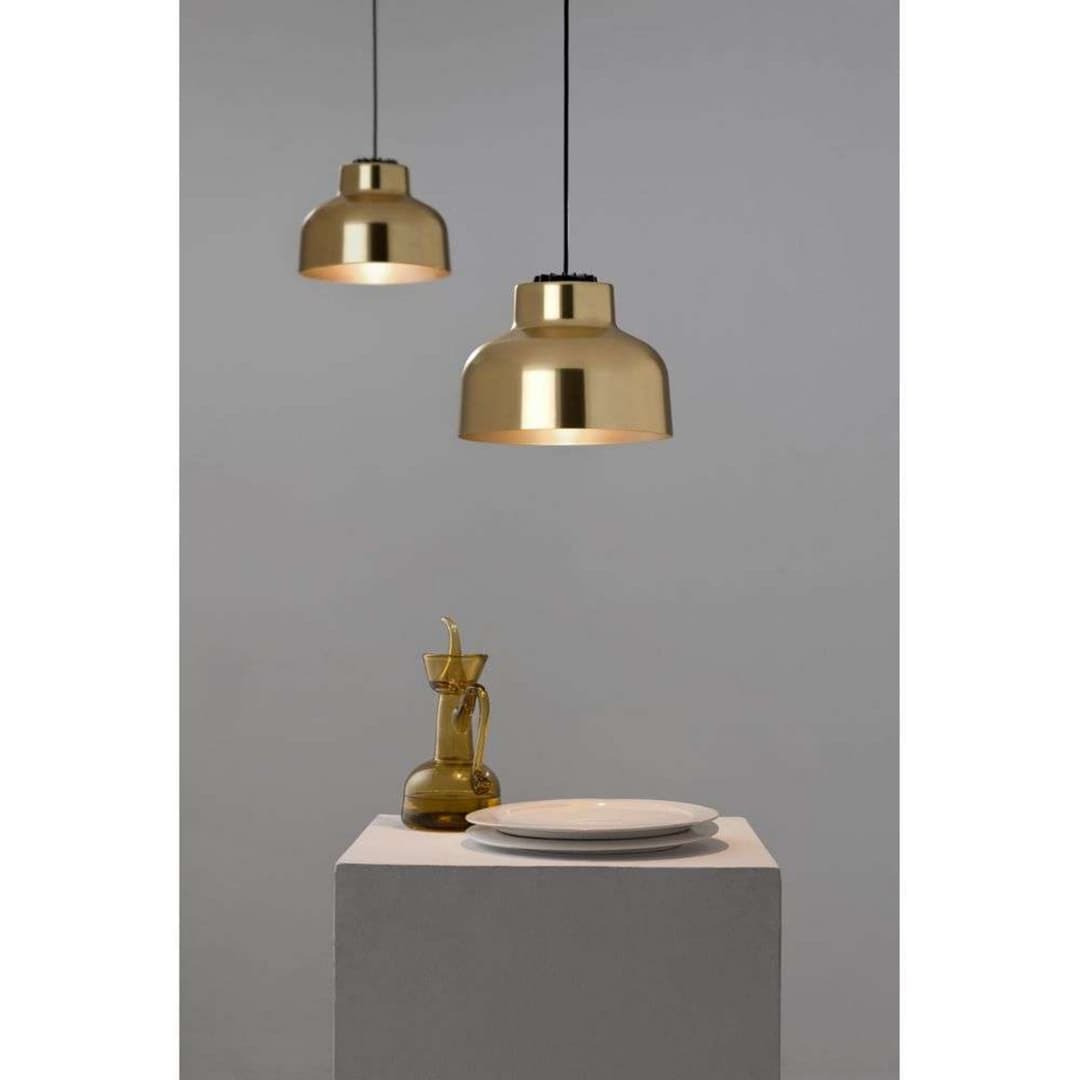 M64 Pendelleuchte Dim. Brass - Santa & Cole - Wohnzimmer - Aluminium