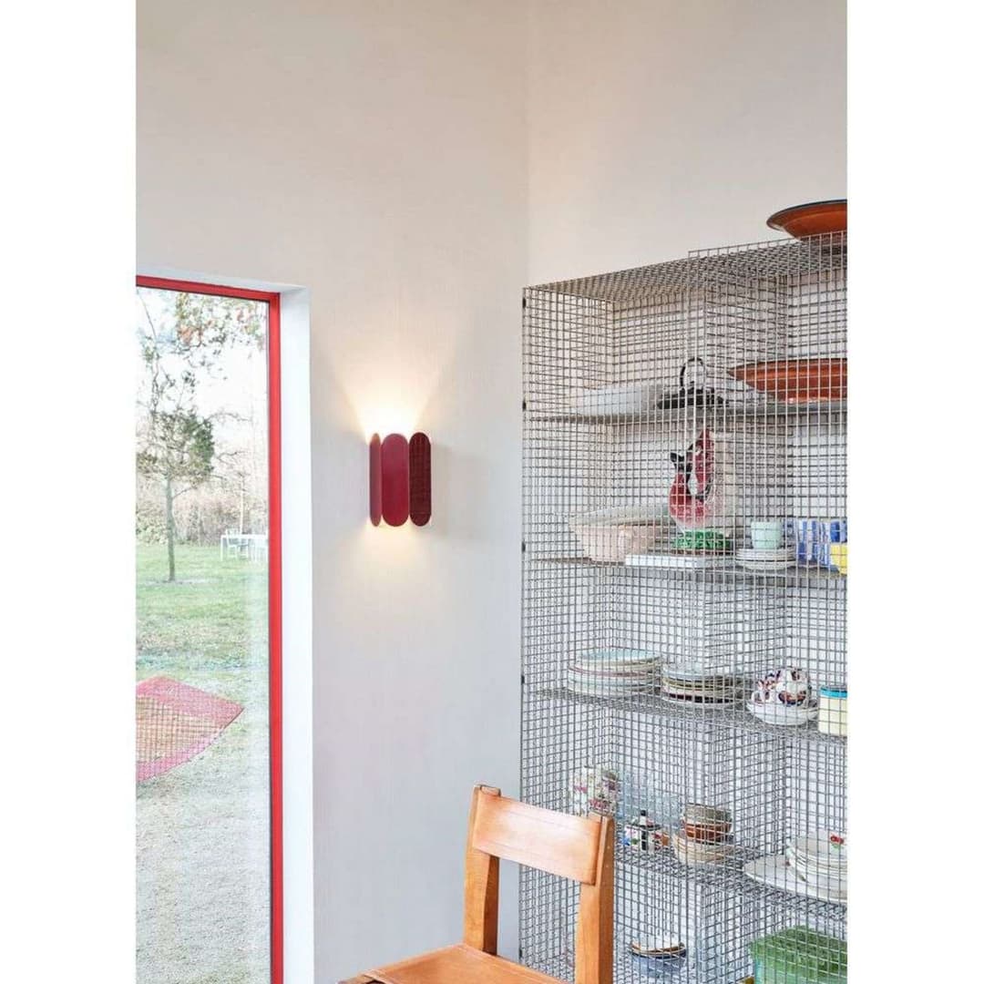 Arcs Sconce Wandleuchte Hardwired, grün - HAY - Wohnzimmer - Metall