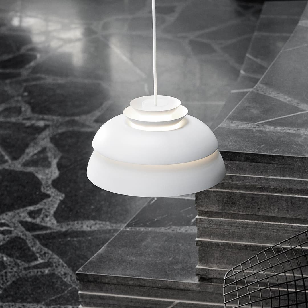 Concert Pendelleuchte P1 - Fritz Hansen Concert P1 - Wohnzimmer - Design - Metall - Einflammig