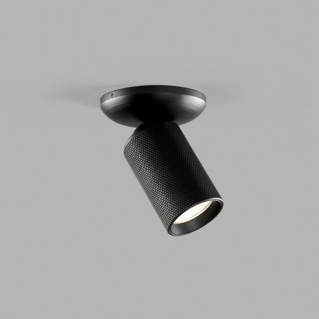 Raw 1 Deckenleuchte 3000K Carbon Black - LIGHT-POINT - Wohnzimmer - Aluminium