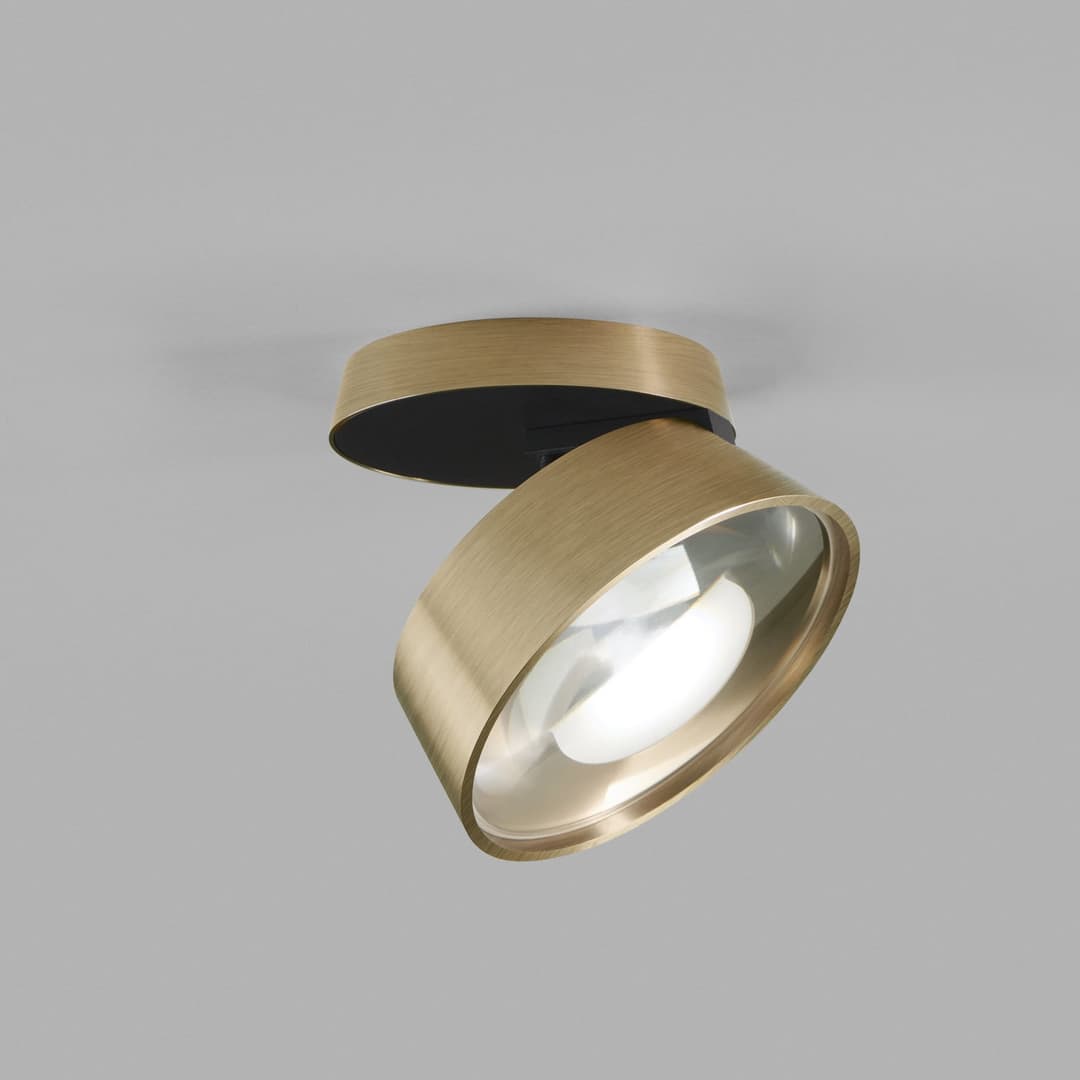 Vantage 1+ LED-Spot messing 1-flg. verstellbar - Light-Point - Wohnzimmer - Design - Aluminium - Einflammig