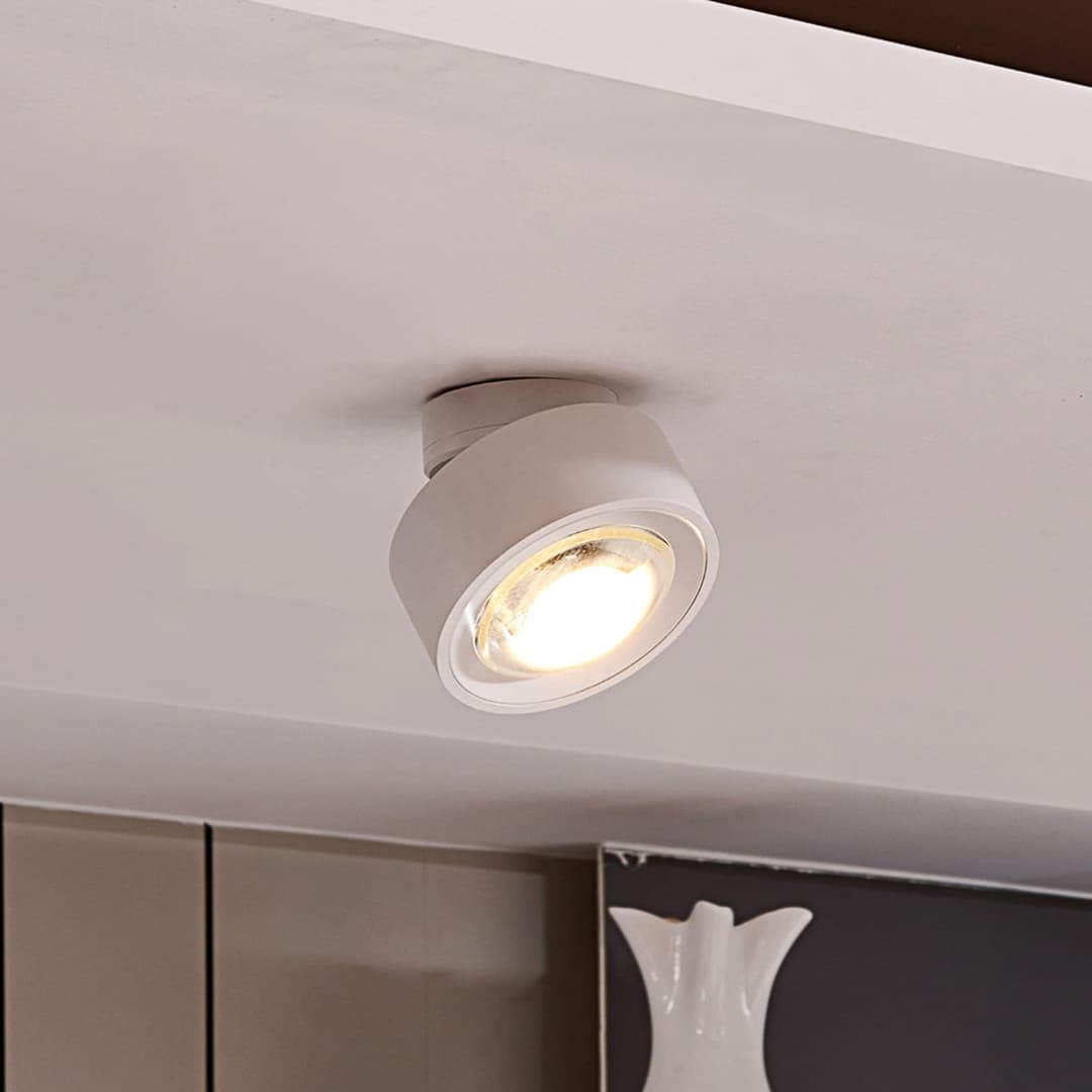 Atreus Move LED Deckenleuchte weiß - Arcchio Rotari - Wohnzimmer - Modern - Metall - Rund