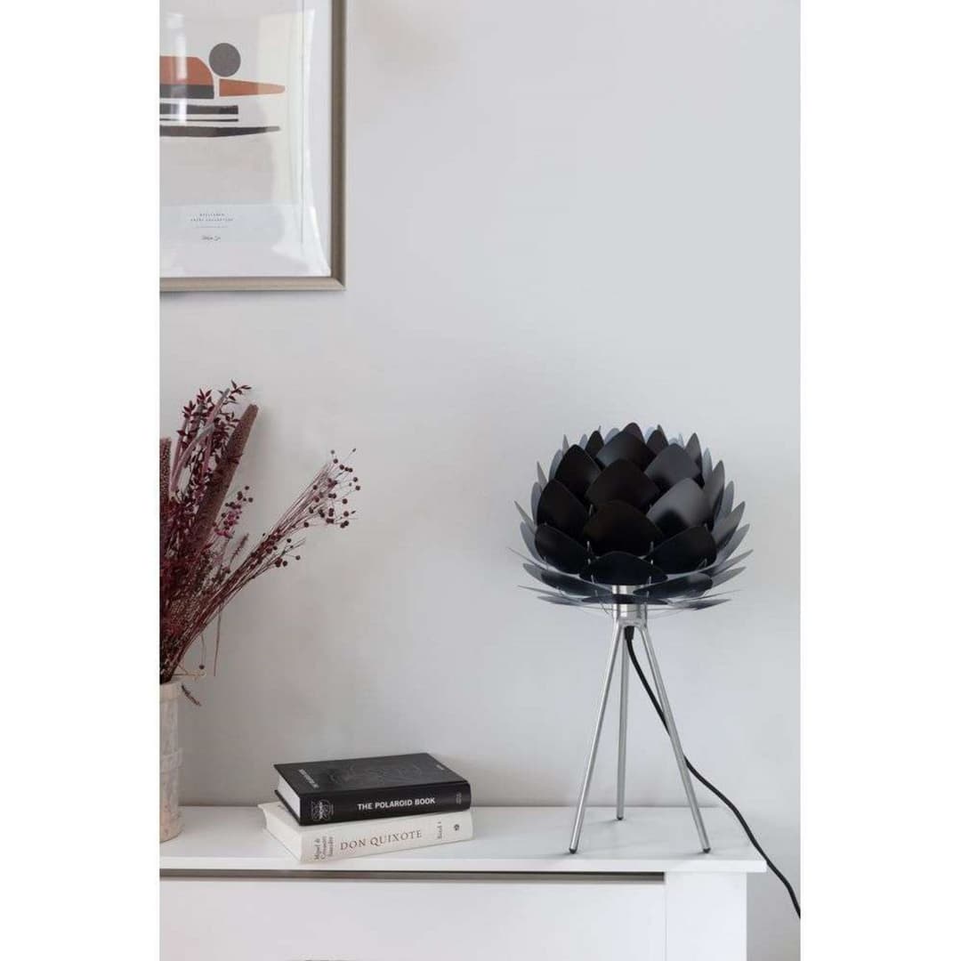Tripod Tischlampenständer Brushed Steel - UMAGE - Aluminium