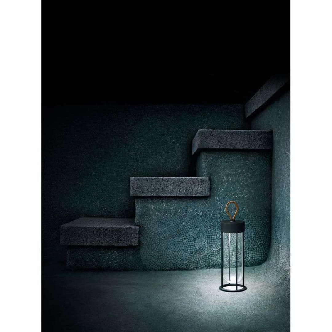 In Vitro Unplugged 2700K Terracotta - Flos - Wohnzimmer - Aluminium