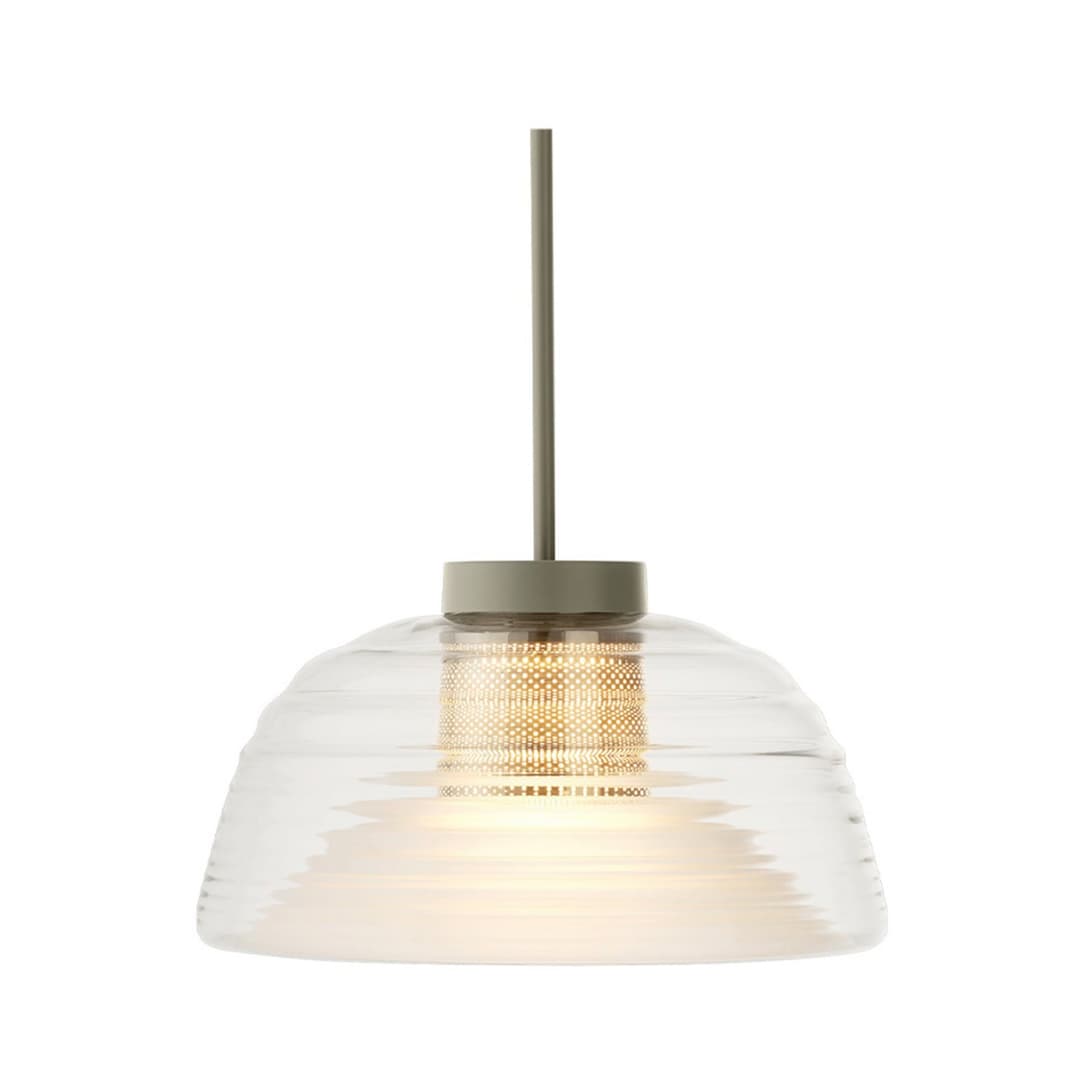 Two-Layer Pendelleuchte Oliven - Muuto - Wohnzimmer