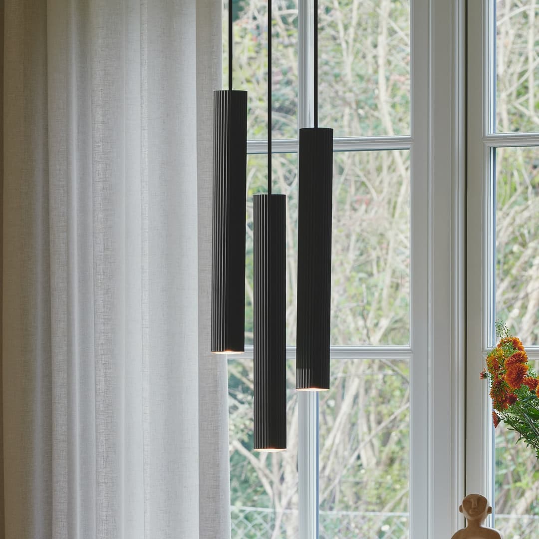 Vico 3 Pendelleuchte Black - Nordlux - Esszimmer - Aluminium - Mehrflammig