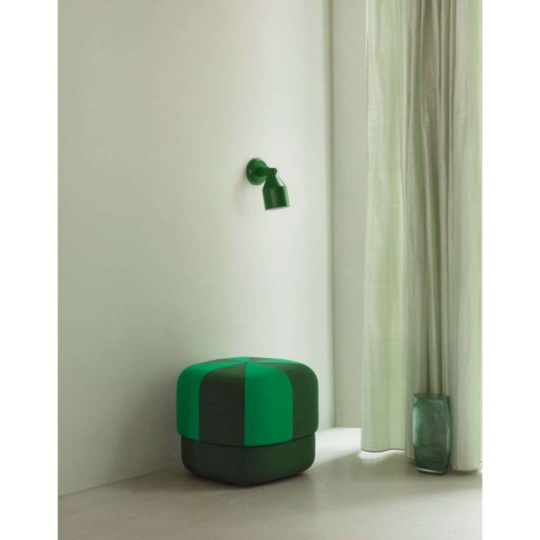 Klip Wandleuchte Green - Normann Copenhagen - Wohnzimmer - Metall