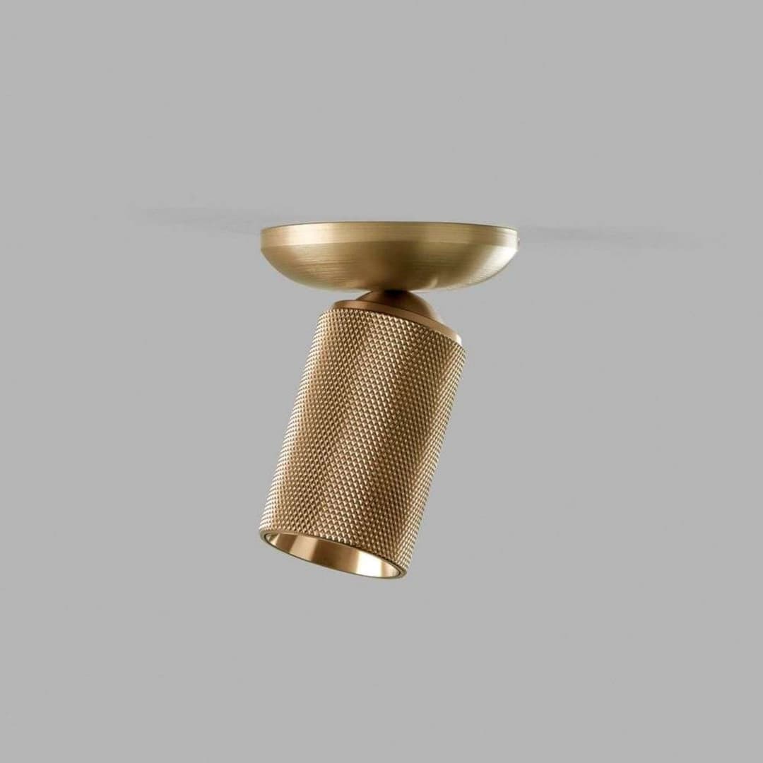 Raw 1 Deckenleuchte 2700/3000K Brass - LIGHT-POINT - Wohnzimmer - Aluminium