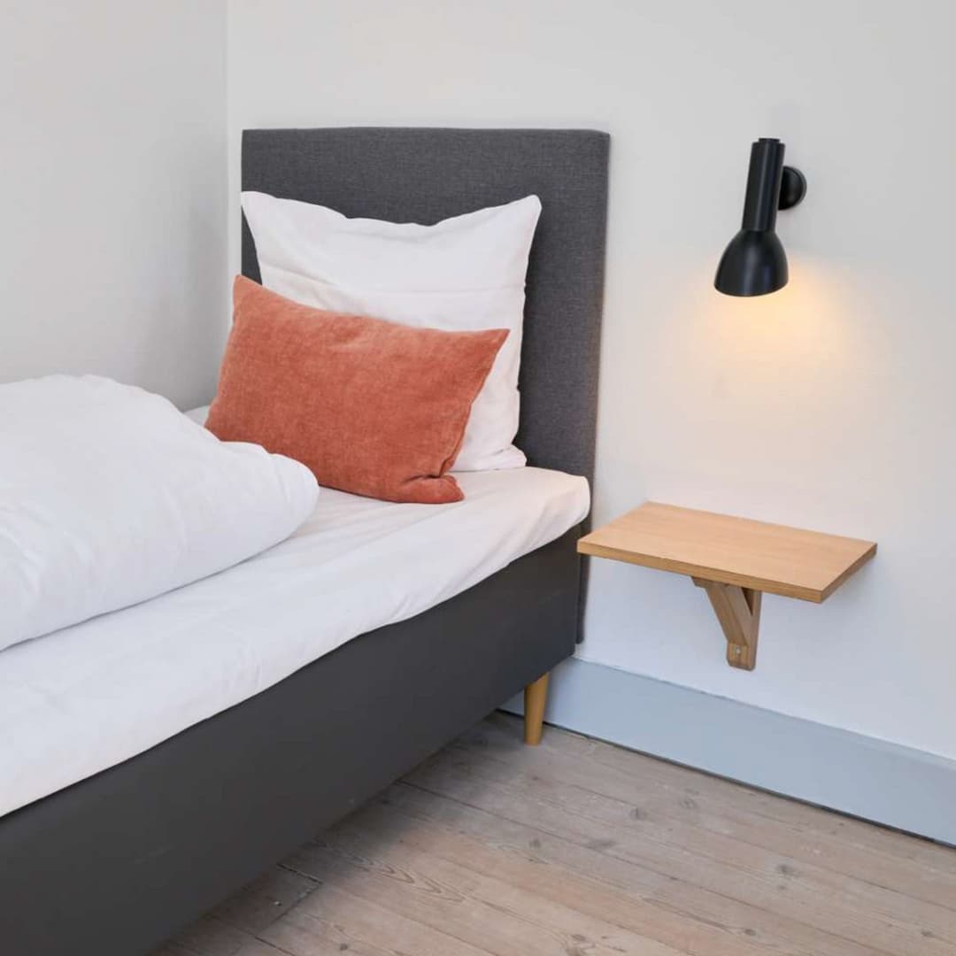 Oblique Wandleuchte HW Brass/Petrol Blue - Cph Lighting - Wohnzimmer - Aluminium