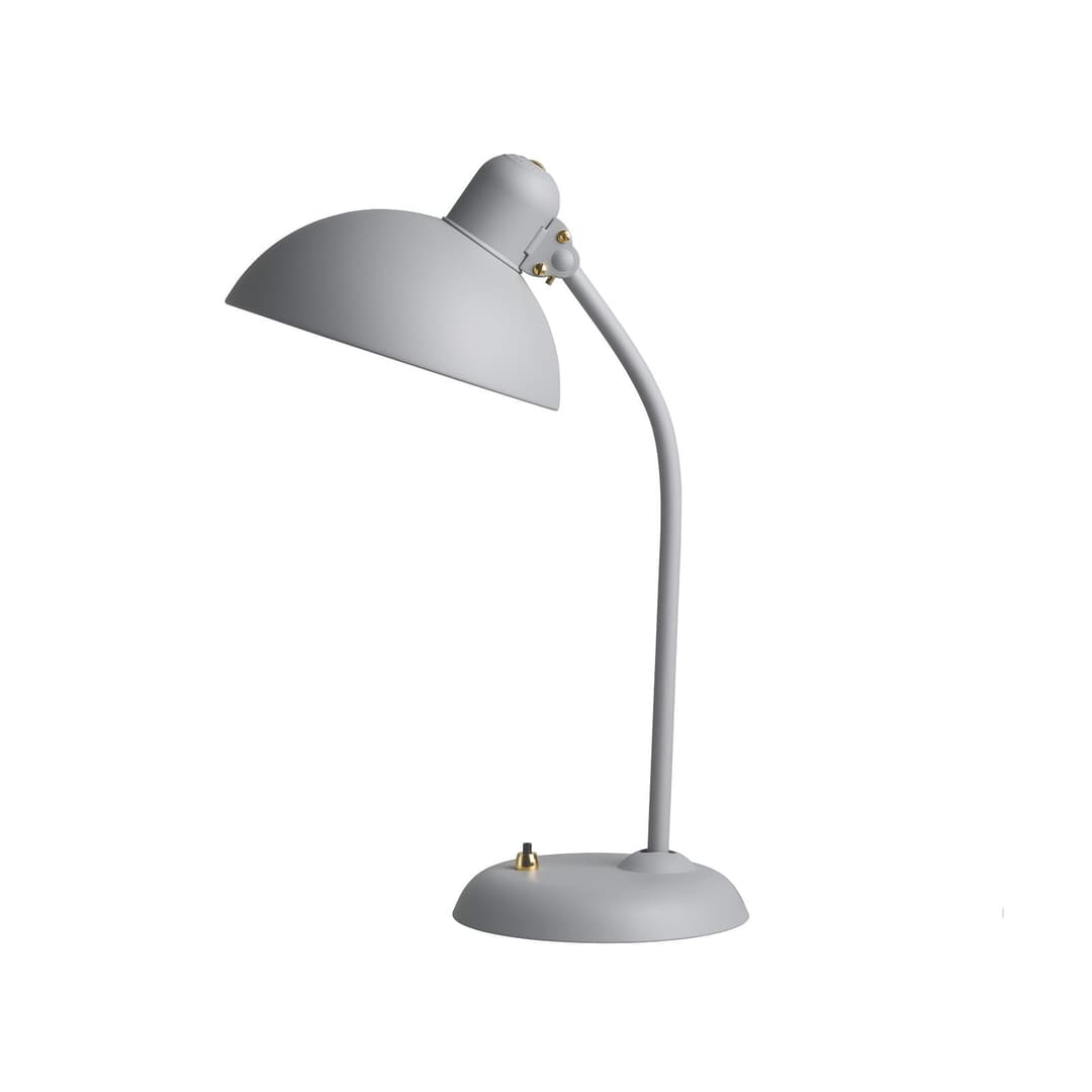 KAISER idell™ 6556-T Tischleuchte Matt Easy Grau - Fritz Hansen Kaiser idell 6556-T - Wohnzimmer - Design - Metall - Einflammig