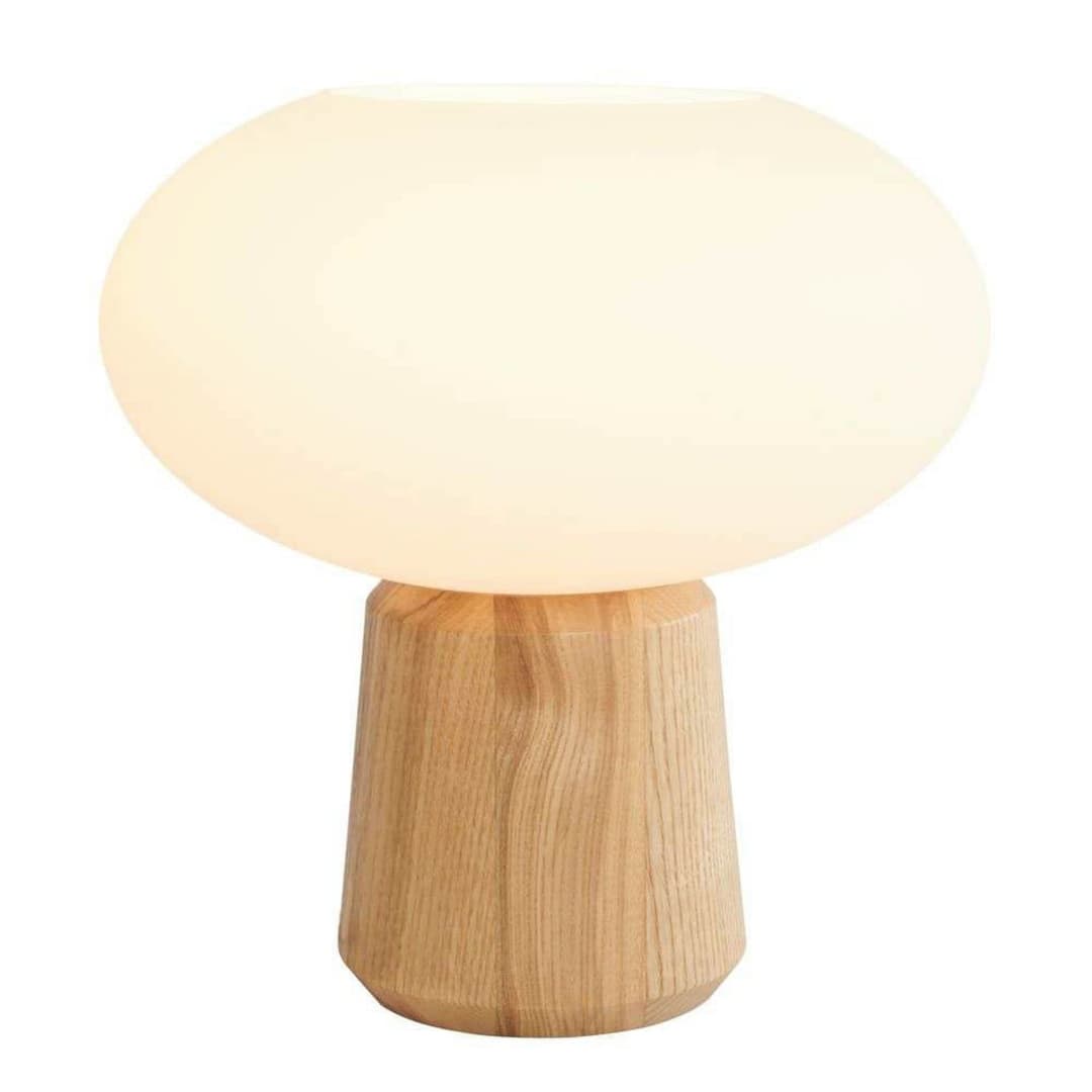 Olivia Tischleuchte Dim. Natural - Watt & Veke - Wohnzimmer - Skandinavisch - Glas - Einflammig