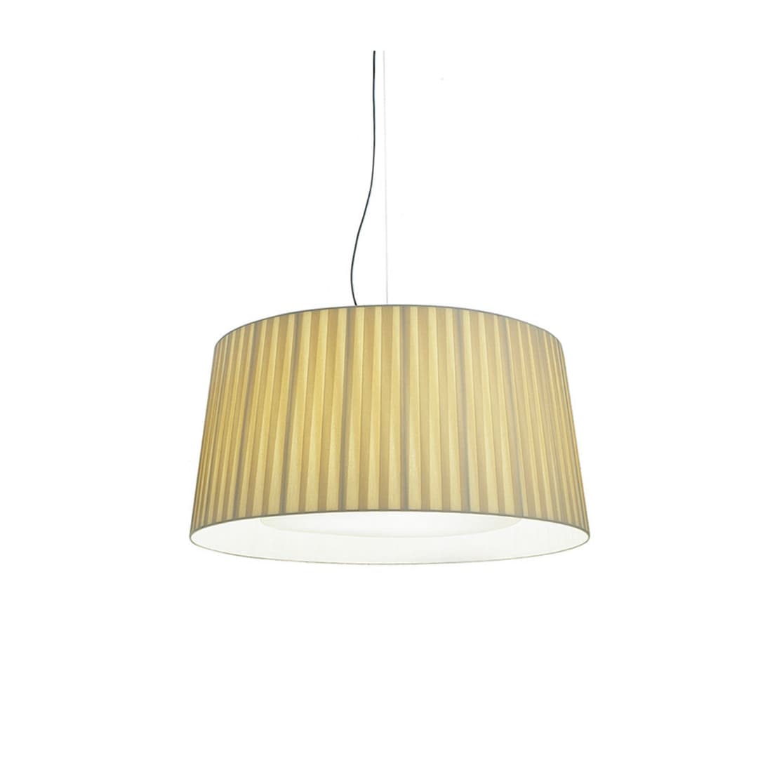 GT5 Pendelleuchte Natural - Santa & Cole - Wohnzimmer - Stoff / Textil