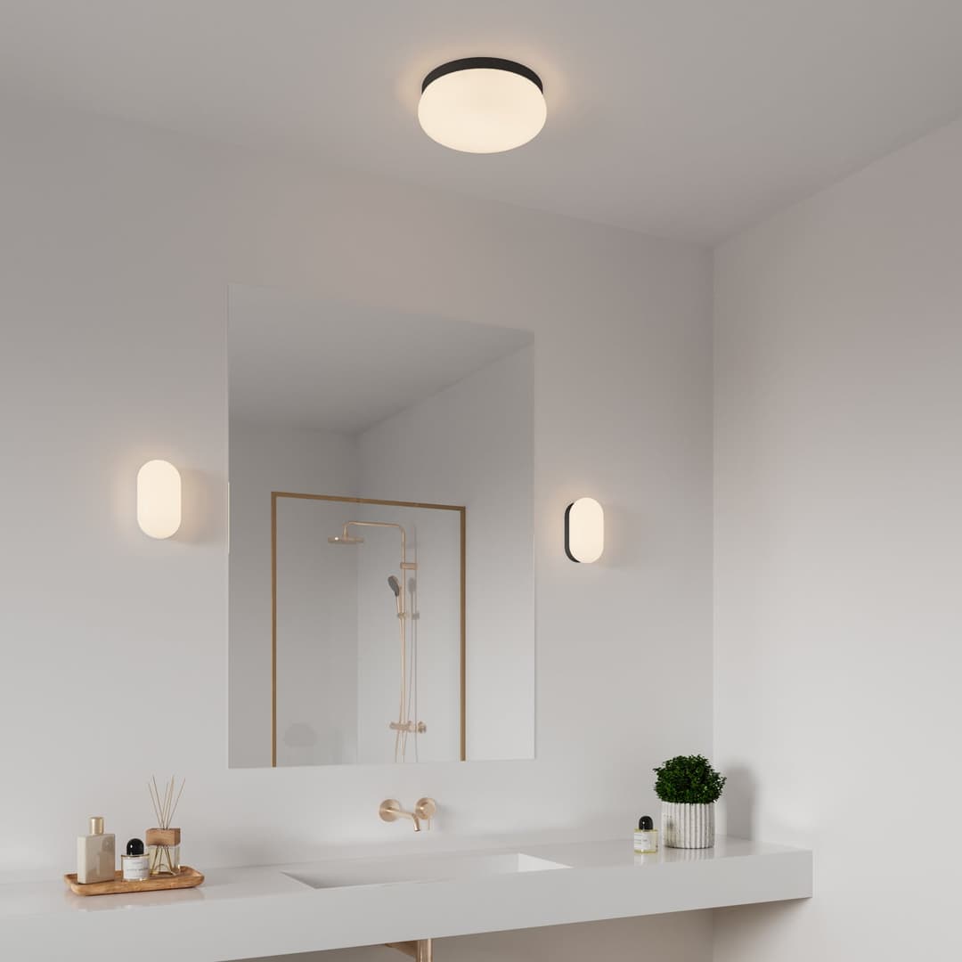 Foam Deckenleuchte Black - Nordlux - Badezimmer - Kunststoff - Rund