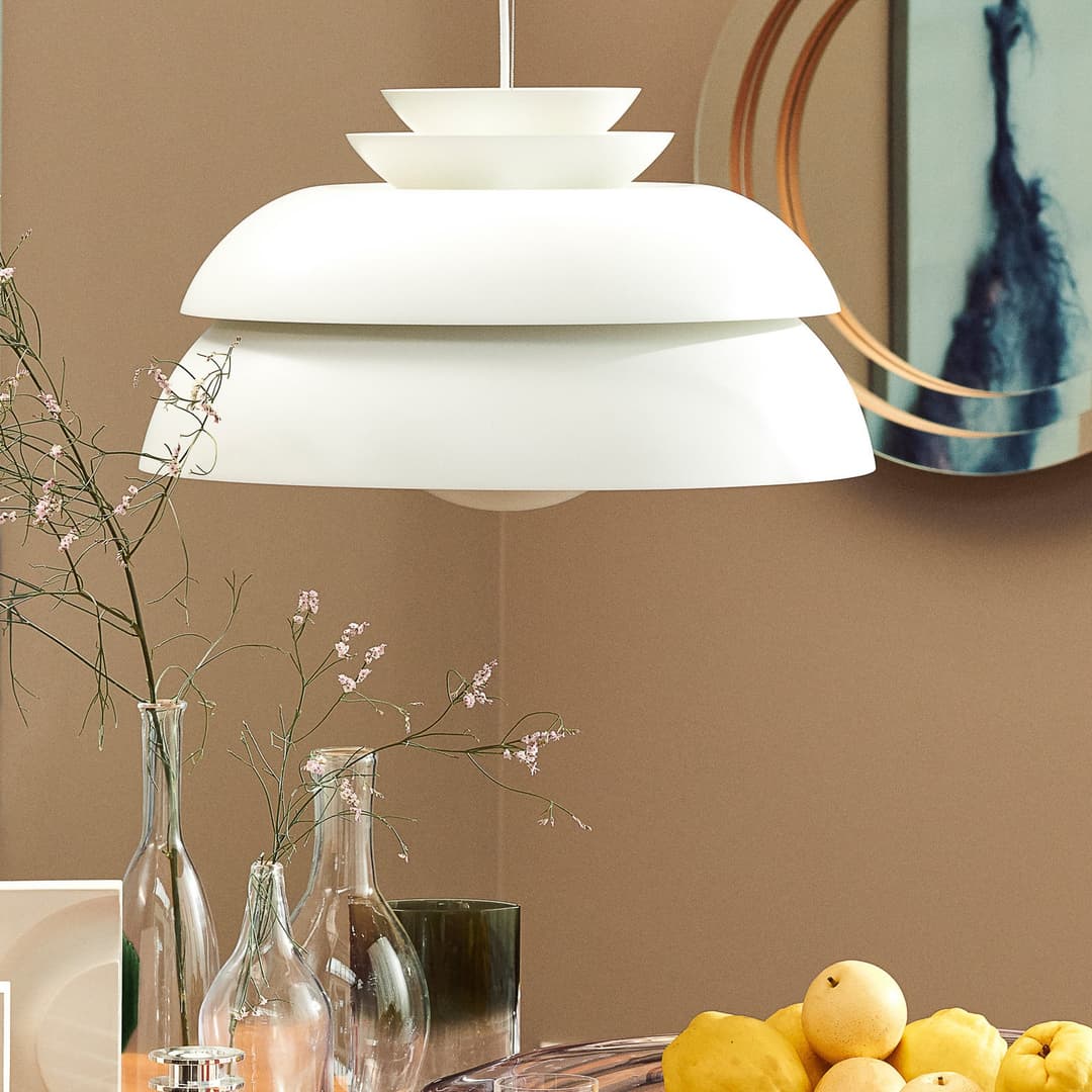 Concert Pendelleuchte P3 - Fritz Hansen Concert P3 - Wohnzimmer - Design - Metall - Einflammig