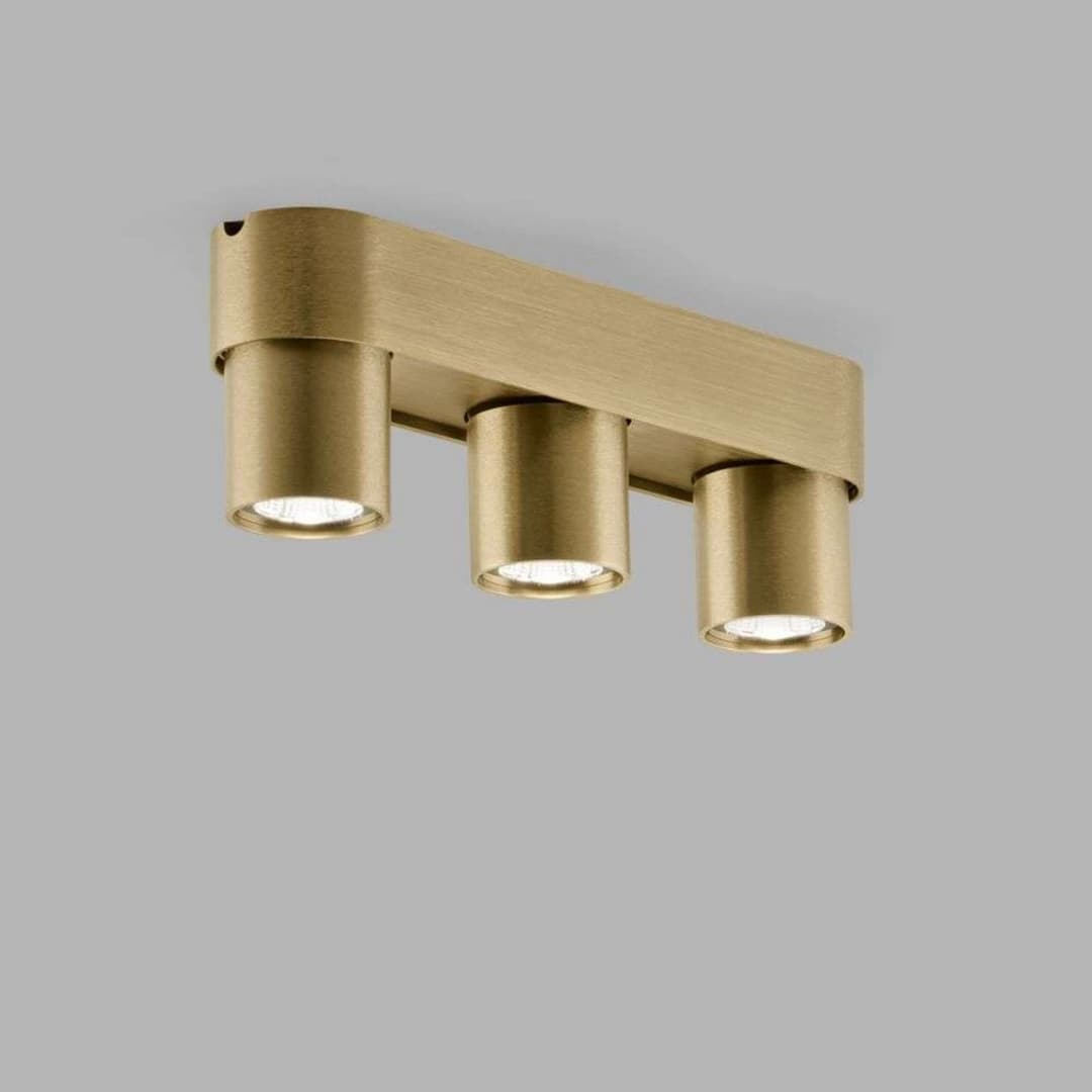 Aura C3 Deckenleuchte 2700/3000K Brass - LIGHT-POINT - Küche - Aluminium