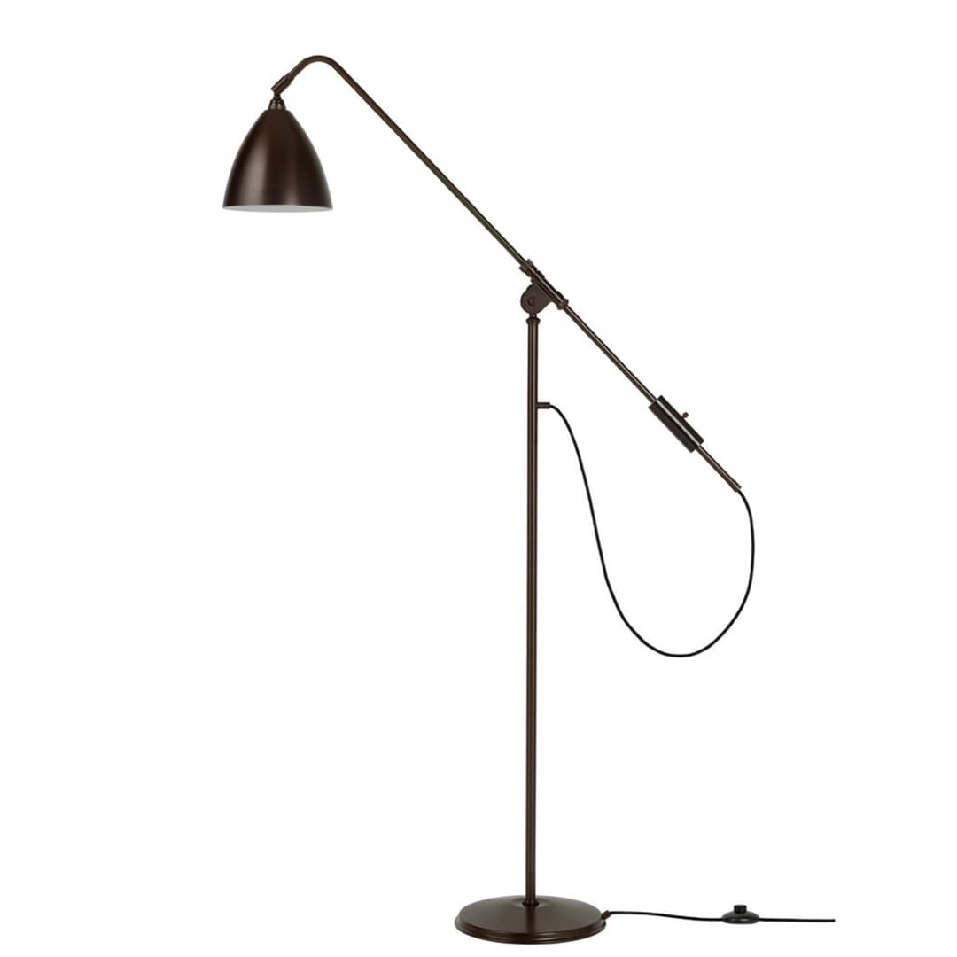 Bestlite BL4 Stehleuchte, Ø 21 cm, schwarz/metall - GUBI - Wohnzimmer