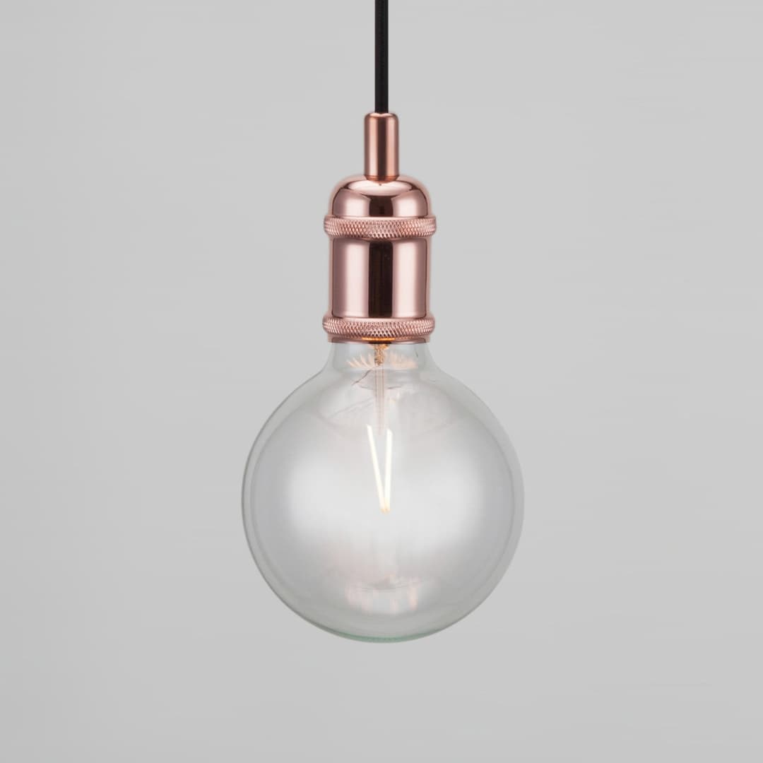 Avra minimalistische Hängelampe in Kupfer - Nordlux - Wohnzimmer - Vintage - Metall - Einflammig