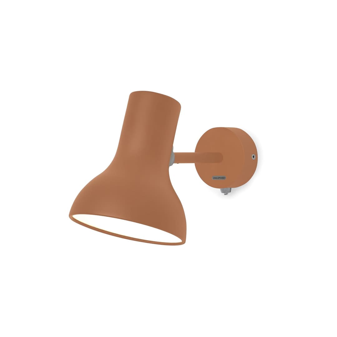 Type 75 Mini Wandlampe mit Schalter, rostbraun - Anglepoise - Wohnzimmer - Design - Metall - Einflammig