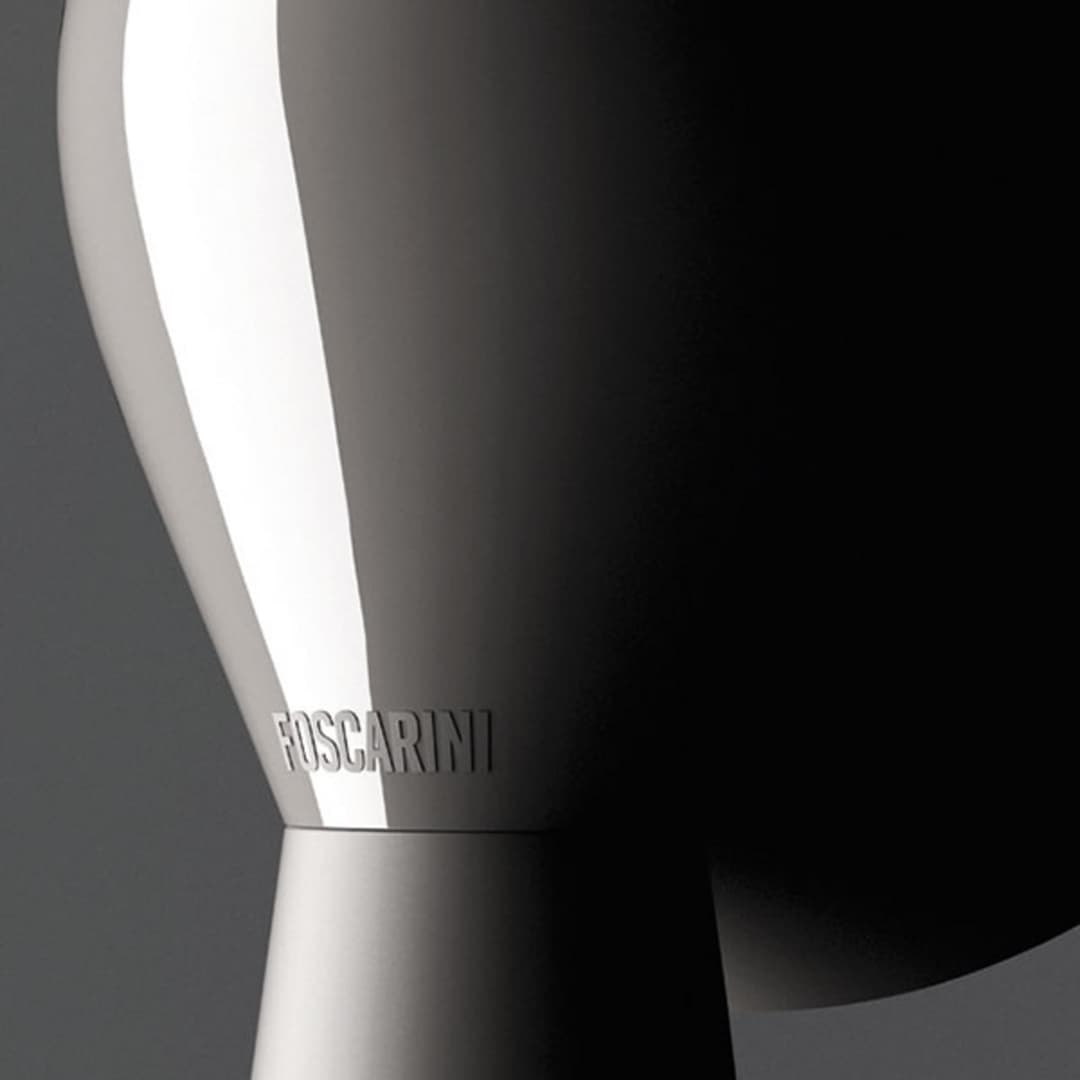 Binic Tischleuchte Weiß - Foscarini - Wohnzimmer - Design - Kunststoff