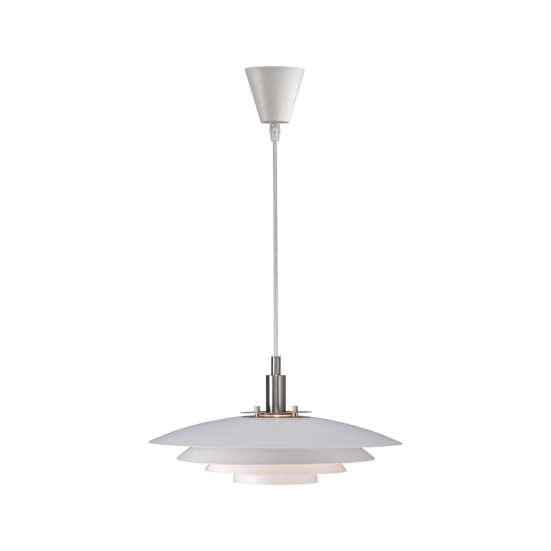 Bretagne 38 Pendelleuchte White - Nordlux - Wohnzimmer - Skandinavisch - Metall - Einflammig