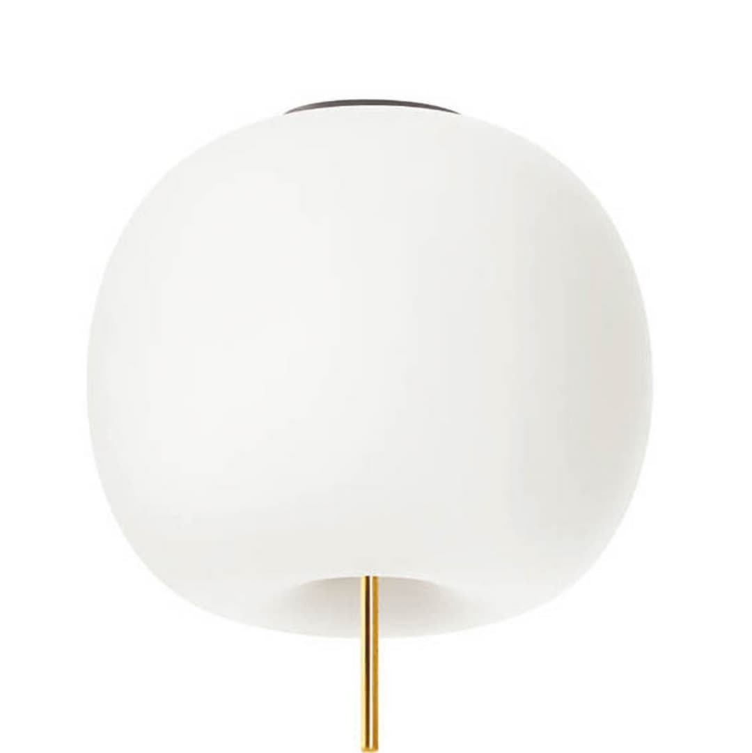 Kushi XL Deckenleuchte Brass - KDLN - Wohnzimmer - Design - Glas - Rund